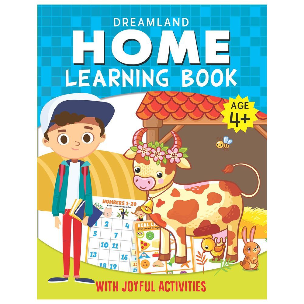 Home Learning Book - Age 4+