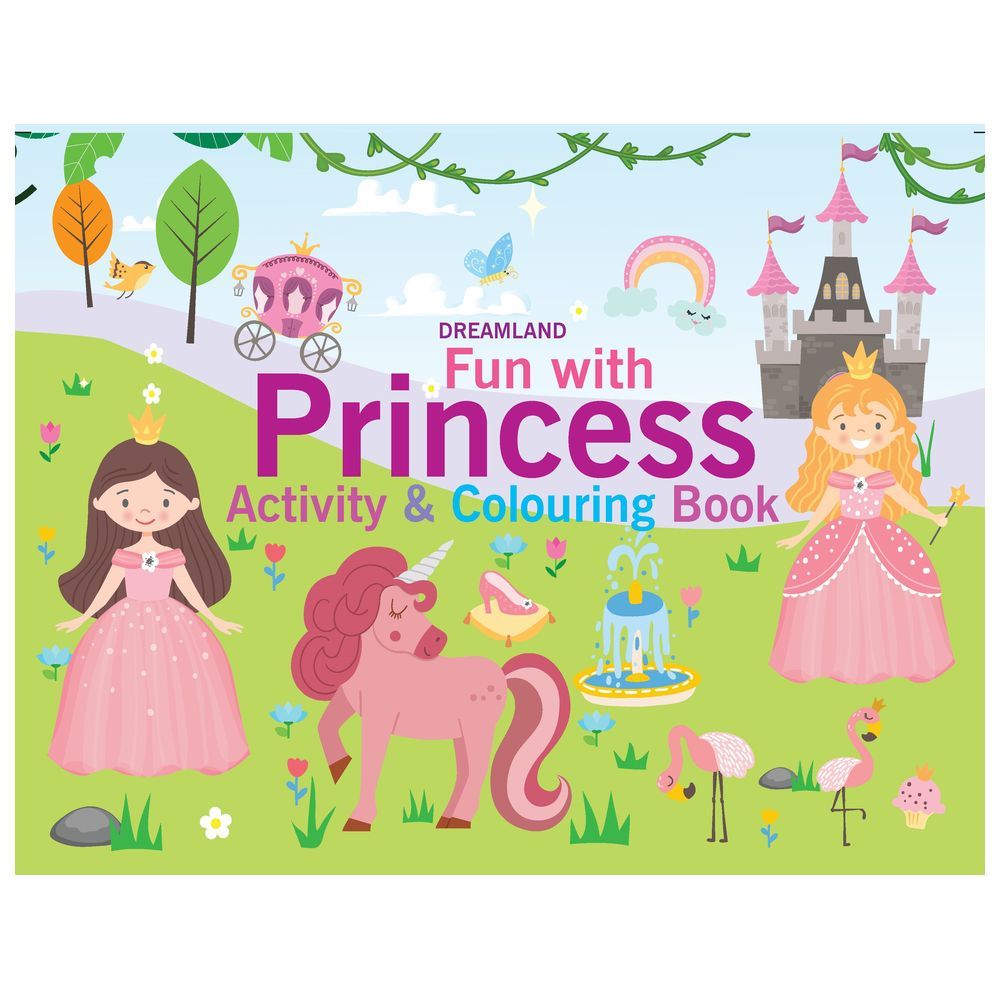 Fun With Princess Activity & Colouring Book