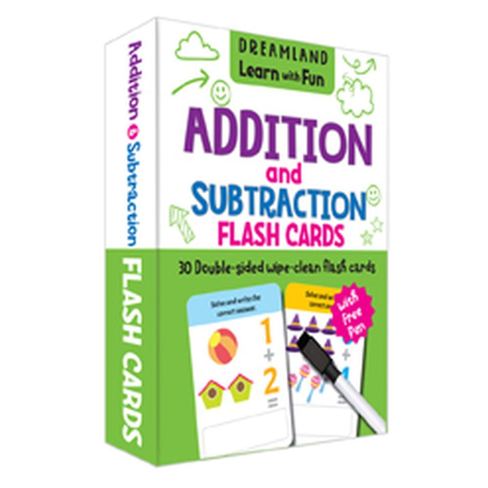 Addition And Subtraction Flash Cards