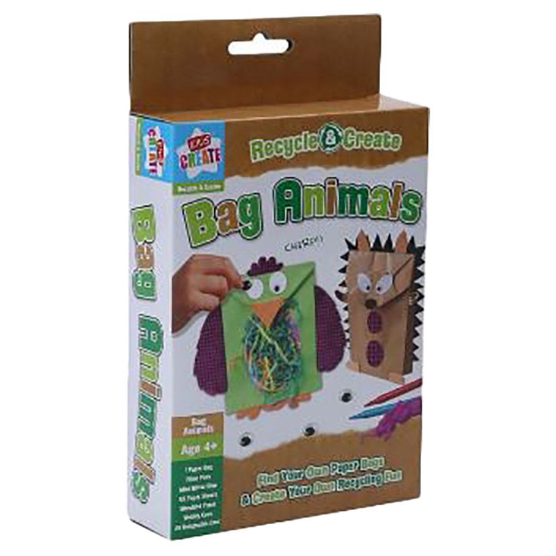 Kids Create - Recycle, Bags Animals