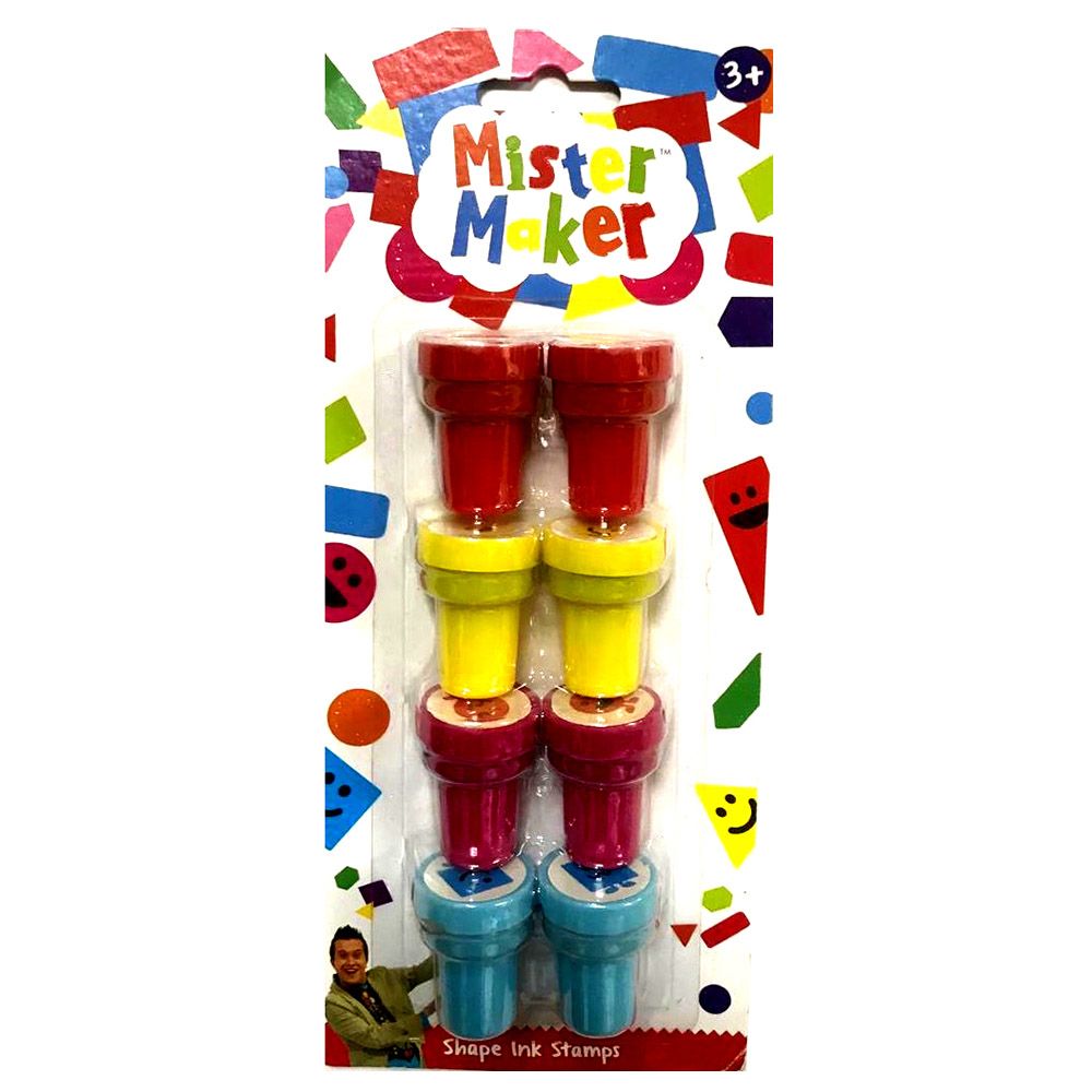 Pms Mister Maker Shape Ink Stamps