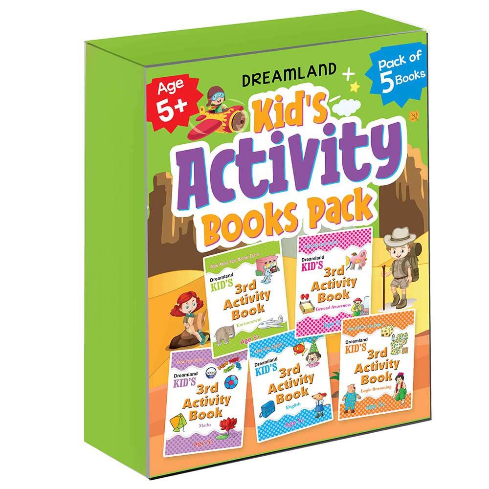 Kid's Activity 5+ Pack - Set Of 5 Books