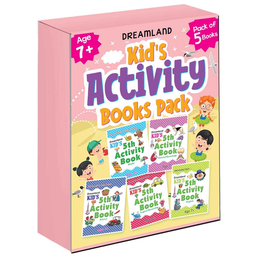 Kid's Activity 7+ Pack - Set Of 5 Books