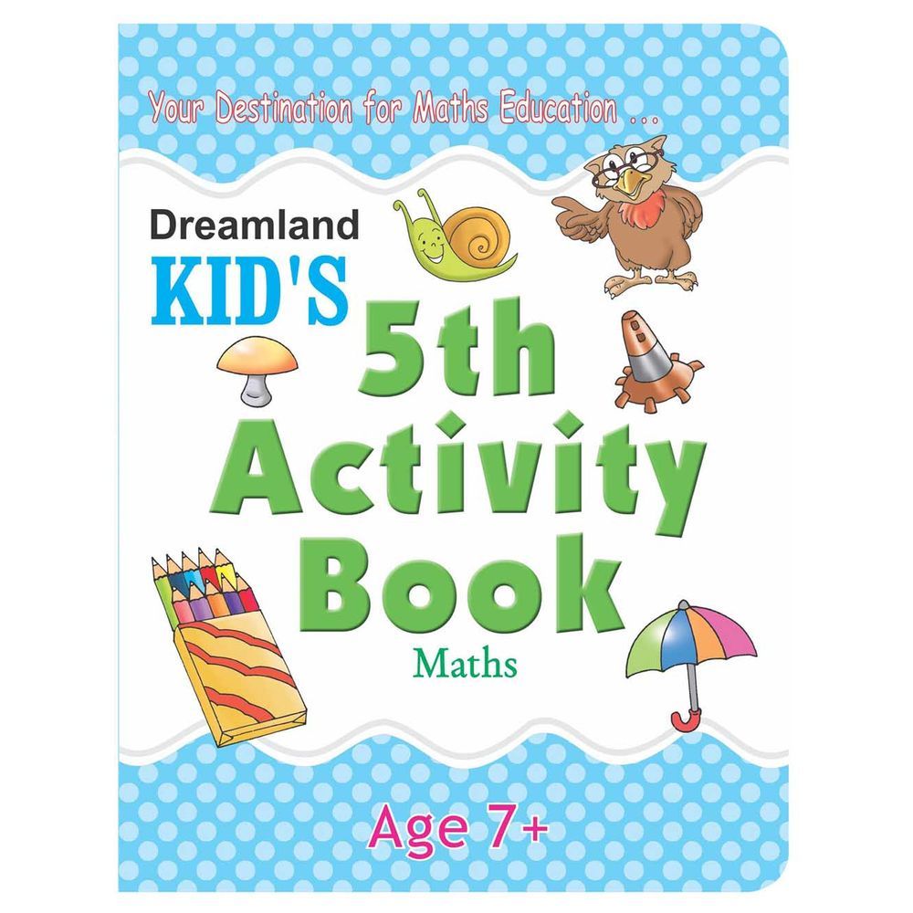 Kid's 5th Activity Book - Maths