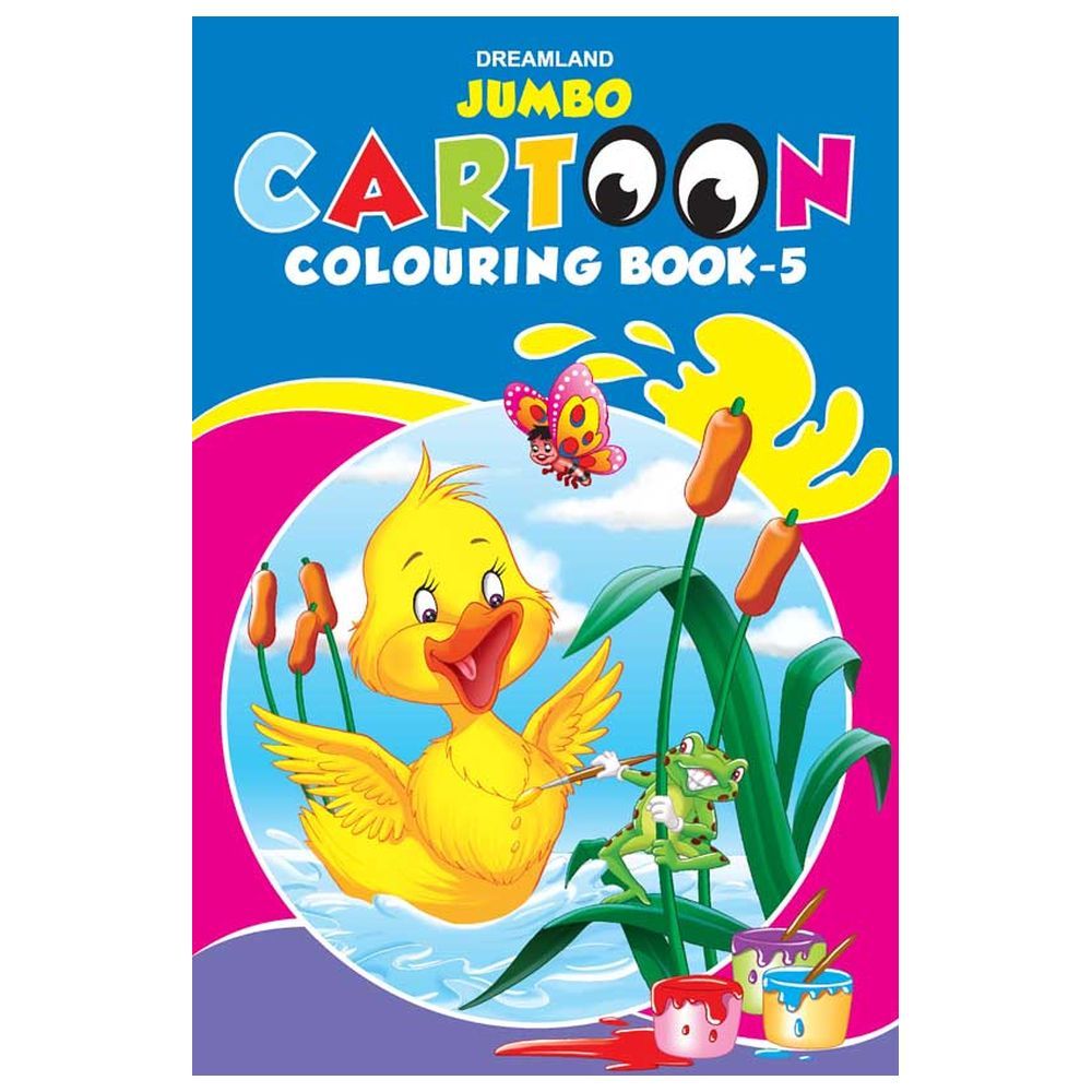 Jumbo Cartoon Colouring Book - 5