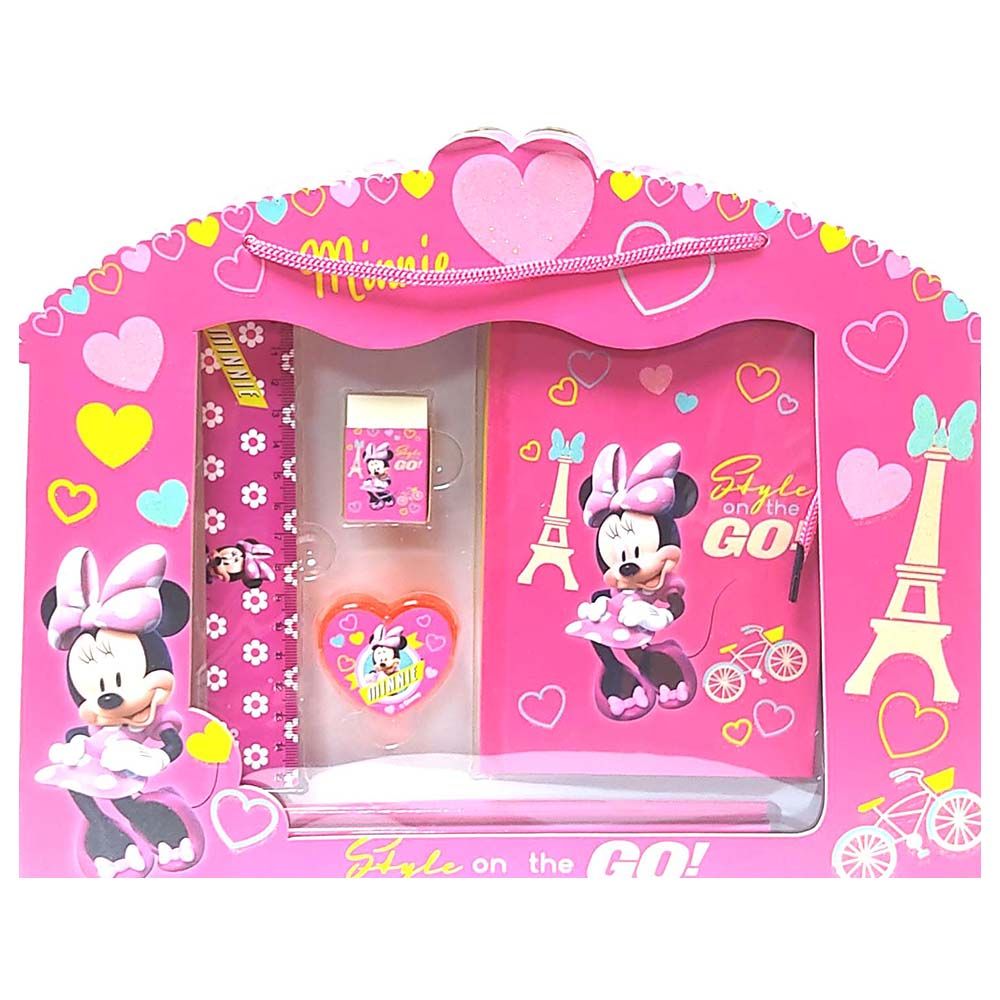 Diakakis - Disney Minnie Style On The Go Stationery Set