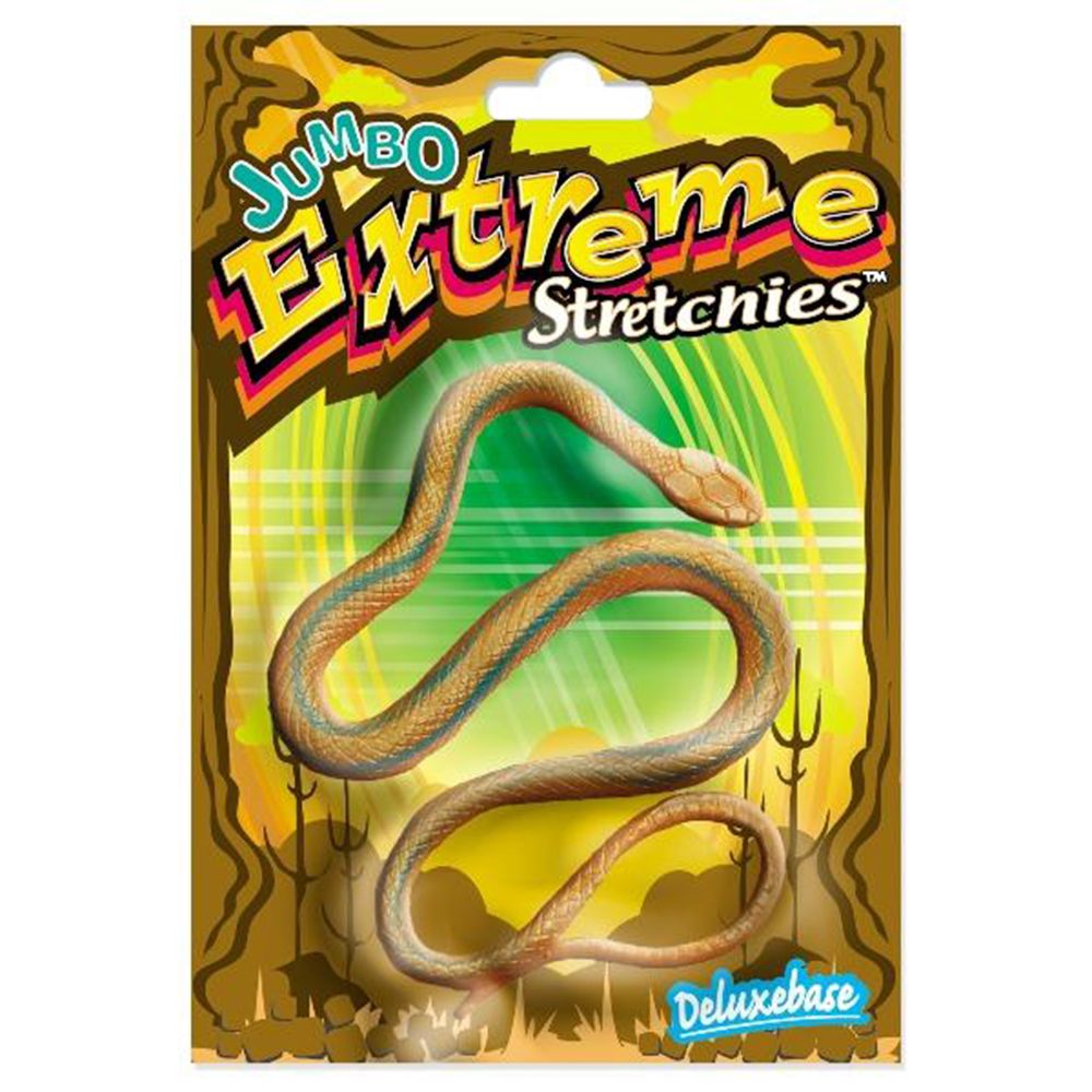 Deluxe Base - Jumbo Extreme Stretchies - Snake - Green