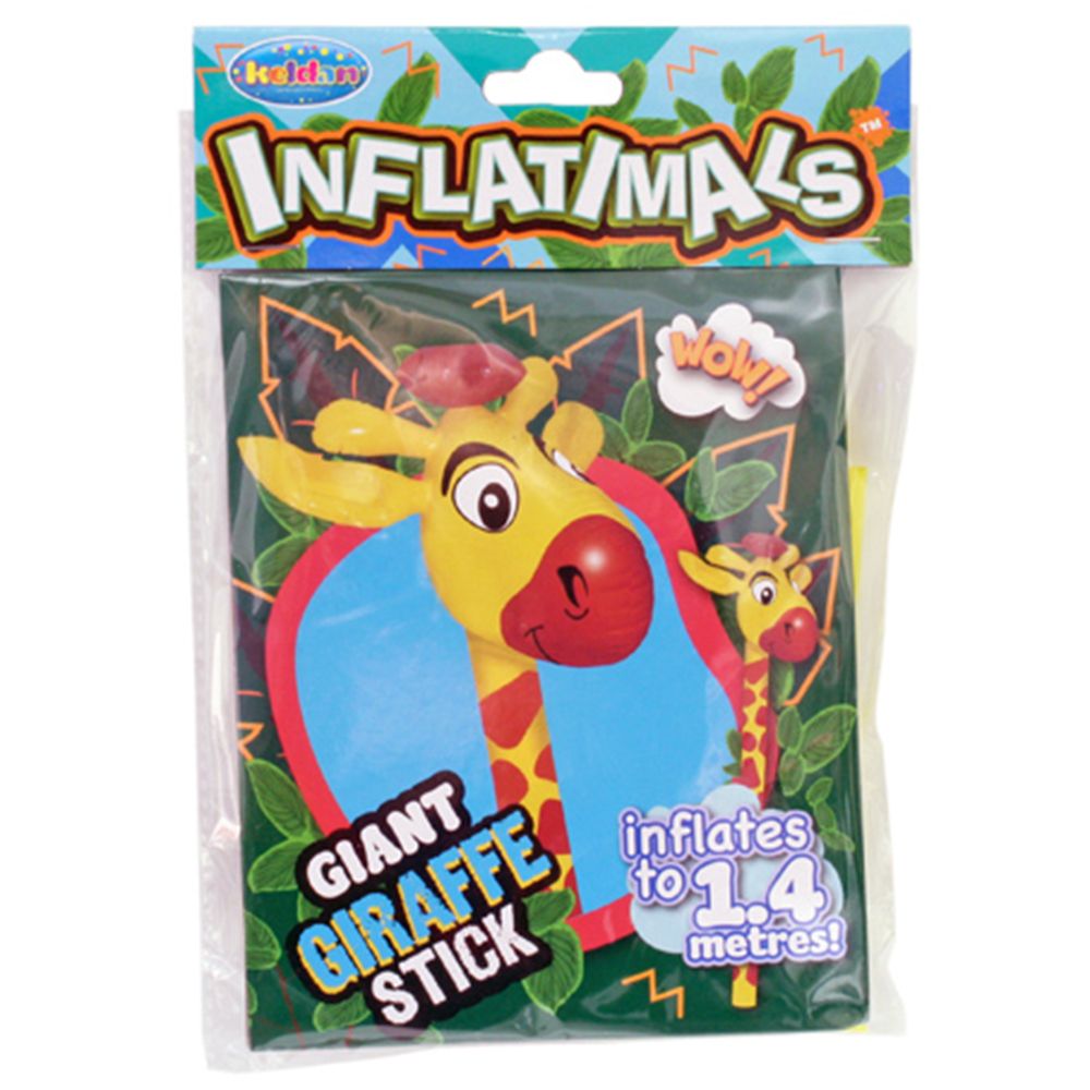 Deluxe Base - Inflatimals - Giant Giraffe Stick - Yellow