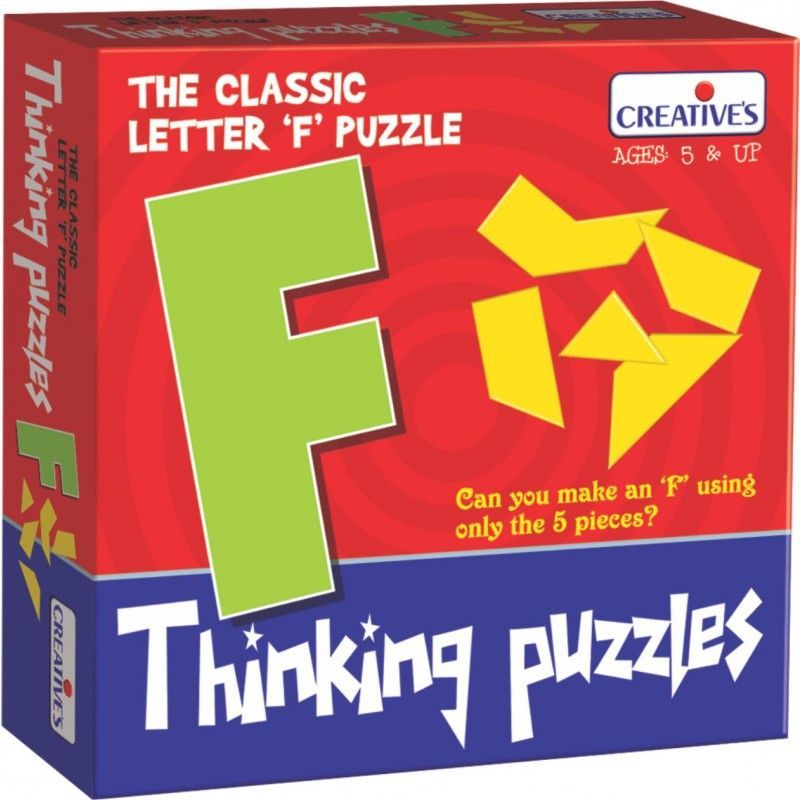 Creative's - Thinking Puzzles-Letter Puzzle-F