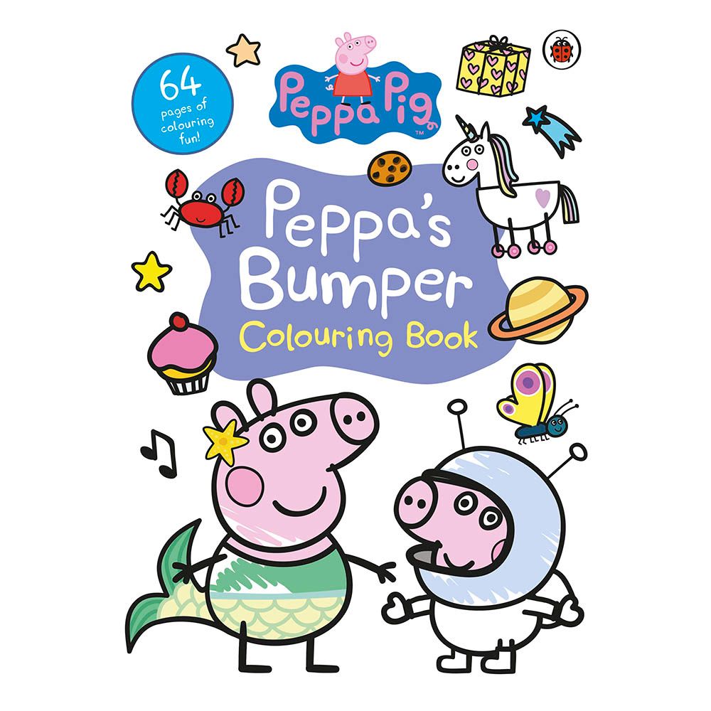 Peppa Pig: Peppa's Bumper Colouring Book