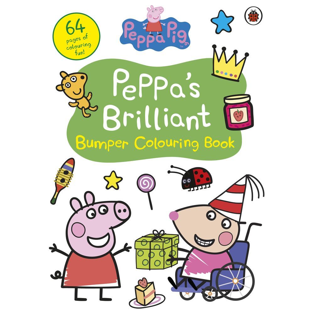 Peppa Pig: Peppa's Brilliant Bumper Colouring Book