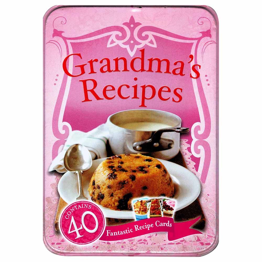 Grandma Recipes Tin