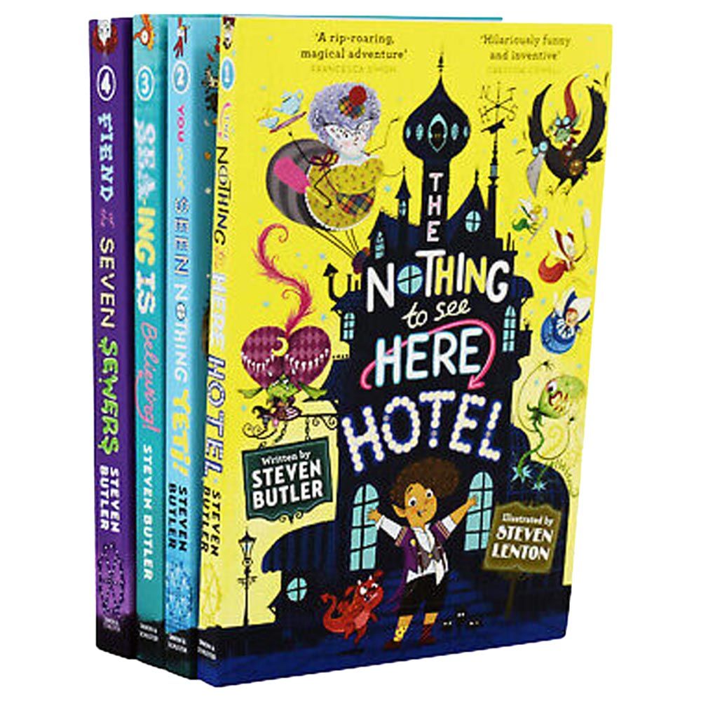 The Nothing To See Here Hotel Books Set of 4 Books