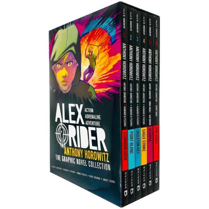 Alex Rider The Graphic Novel Collection 6 Books Set