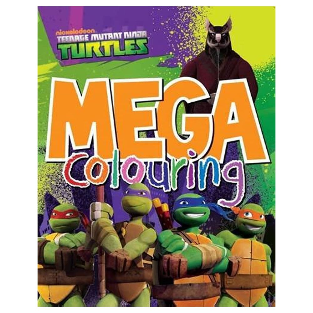 Mega Colouring Book - Turtles