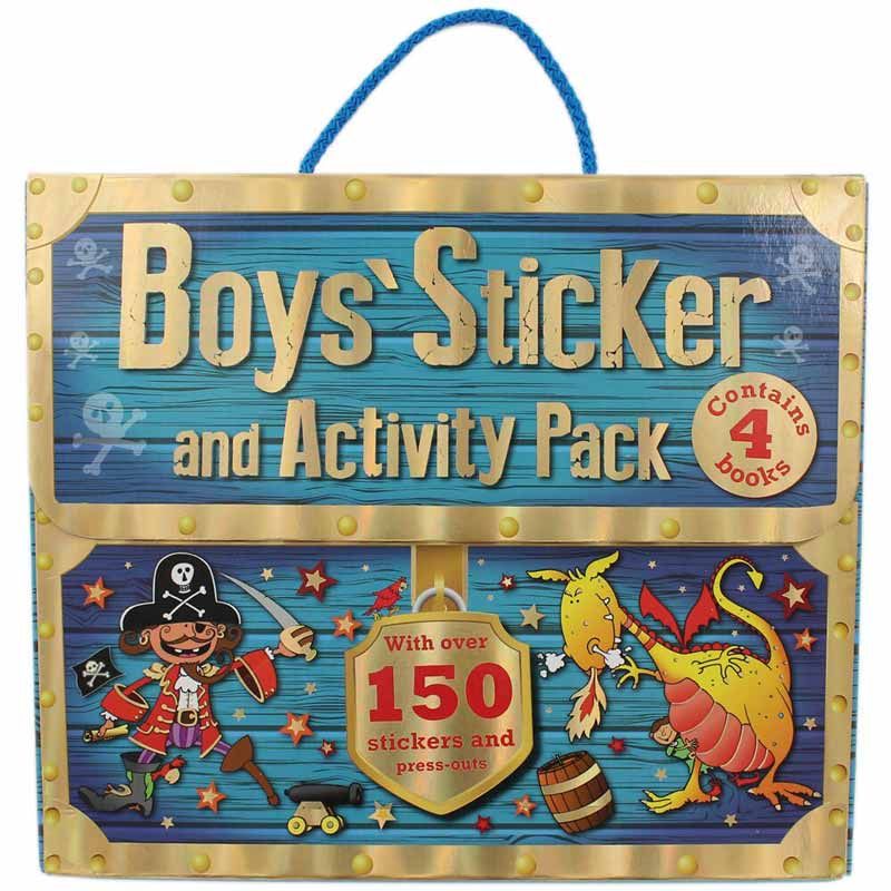 Boy's Stickers and Activity Pack 