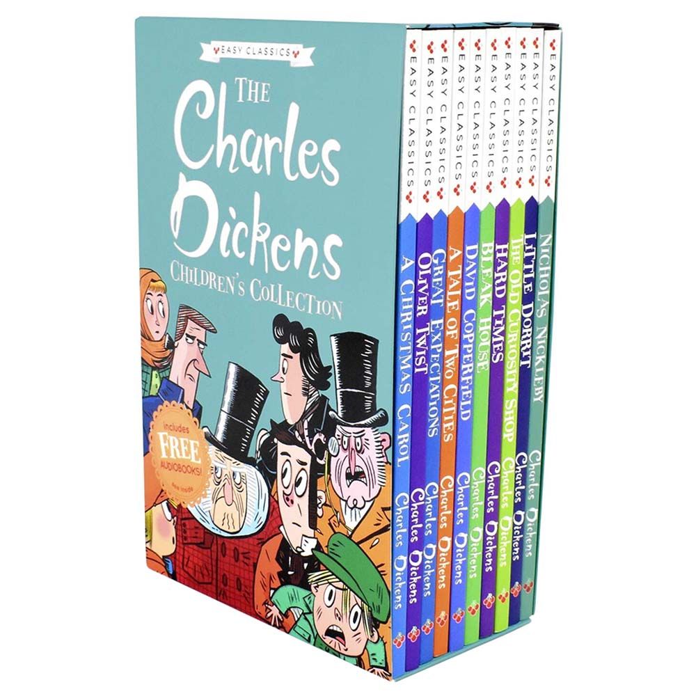 Easy Classics The Charles Dickens Collection - 10 Books Set