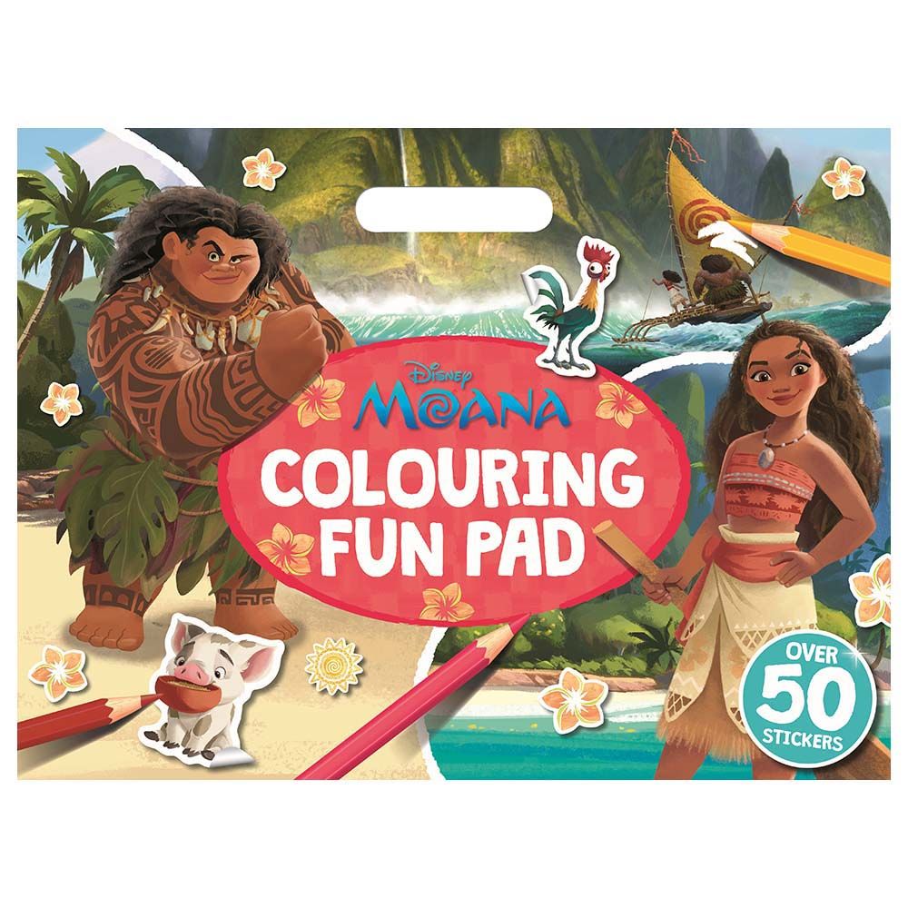 Disney Moana Colouring Fun Pad