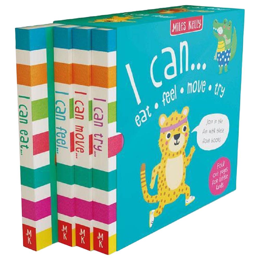 I Can Eat, Feel, Move, Try - Four Bookset