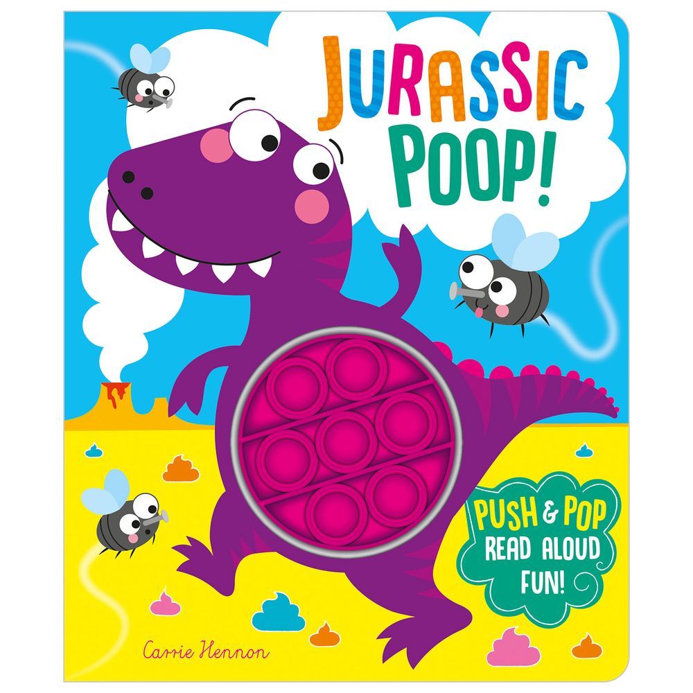 Push Pop Bubble Book - Jurassic Poop!