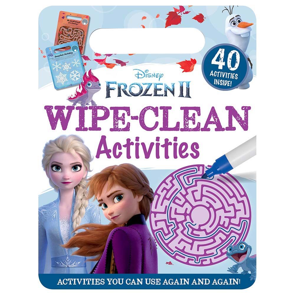 Disney Frozen 2: Wipe-Clean Activities