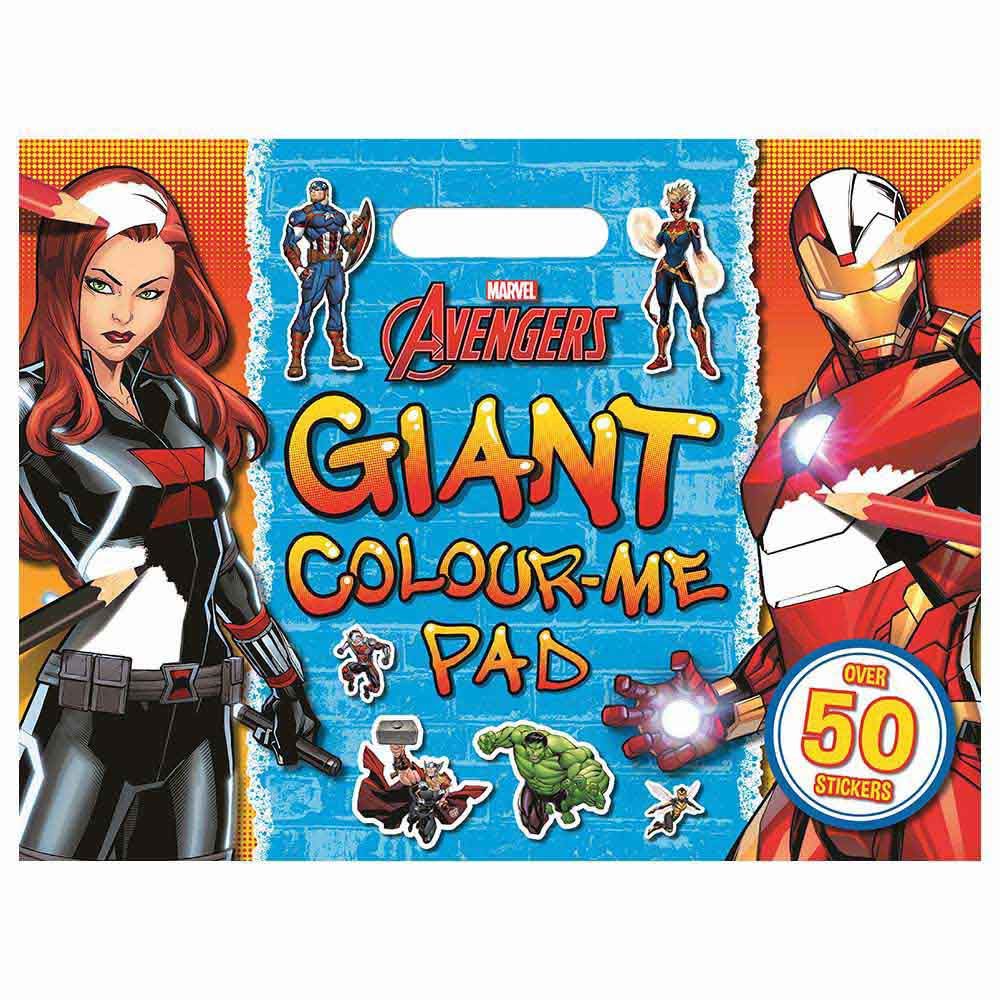 Marvel Avengers: Giant Colour Me Pad