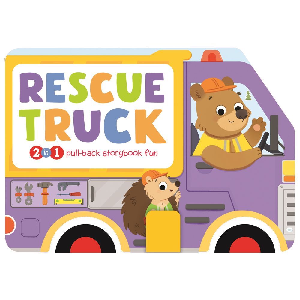 Pull: Back Books: Rescue Truck