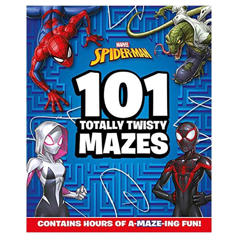 Marvel Spider-Man: 101 Totally Twisty Mazes