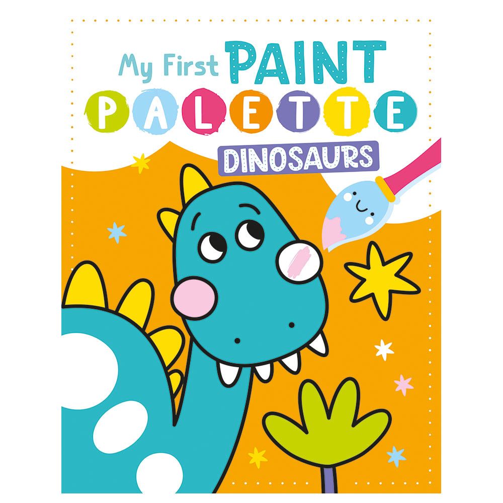 My First Paint Palette Activity Book - Dinosaurs