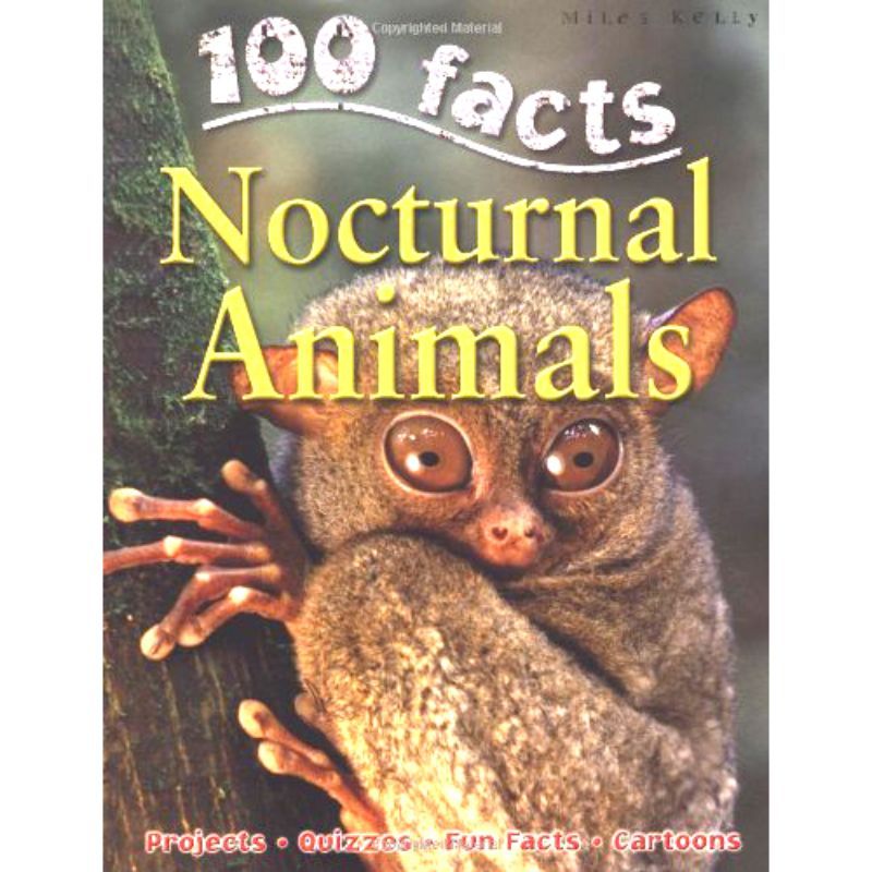 100 Facts Nocturnal Animals 