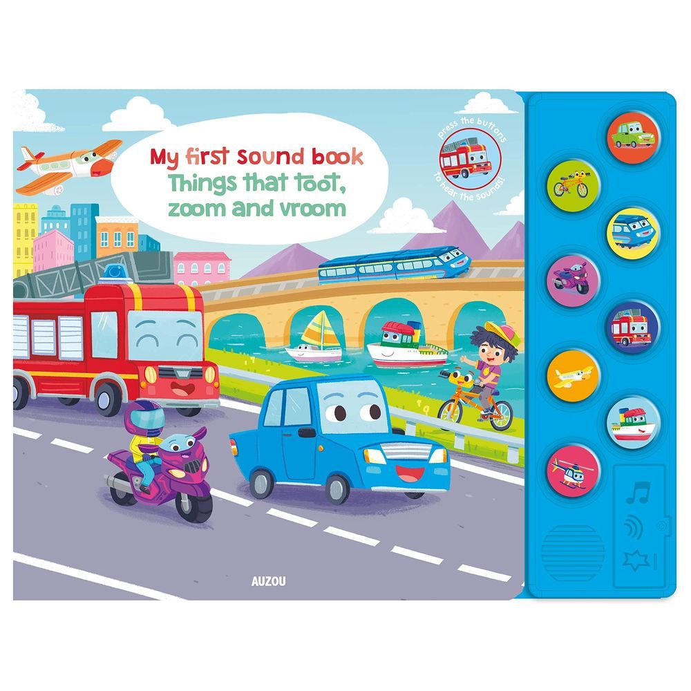 My First Music Book: Things That Toot Zoom & Vroom