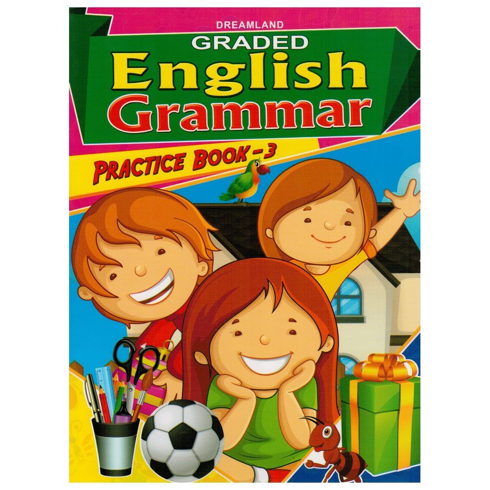 Graded English Grammar Practice Book - 3