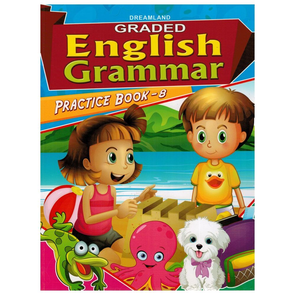 Graded English Grammar Practice Book - 8