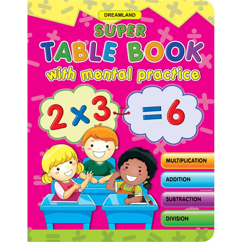 Super Table With Mental Practice Book