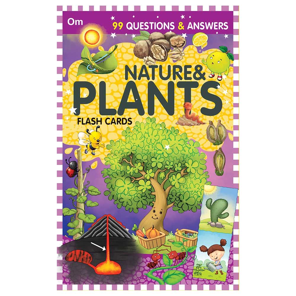 99 Question & Answers Nature & Plants Flash Cards