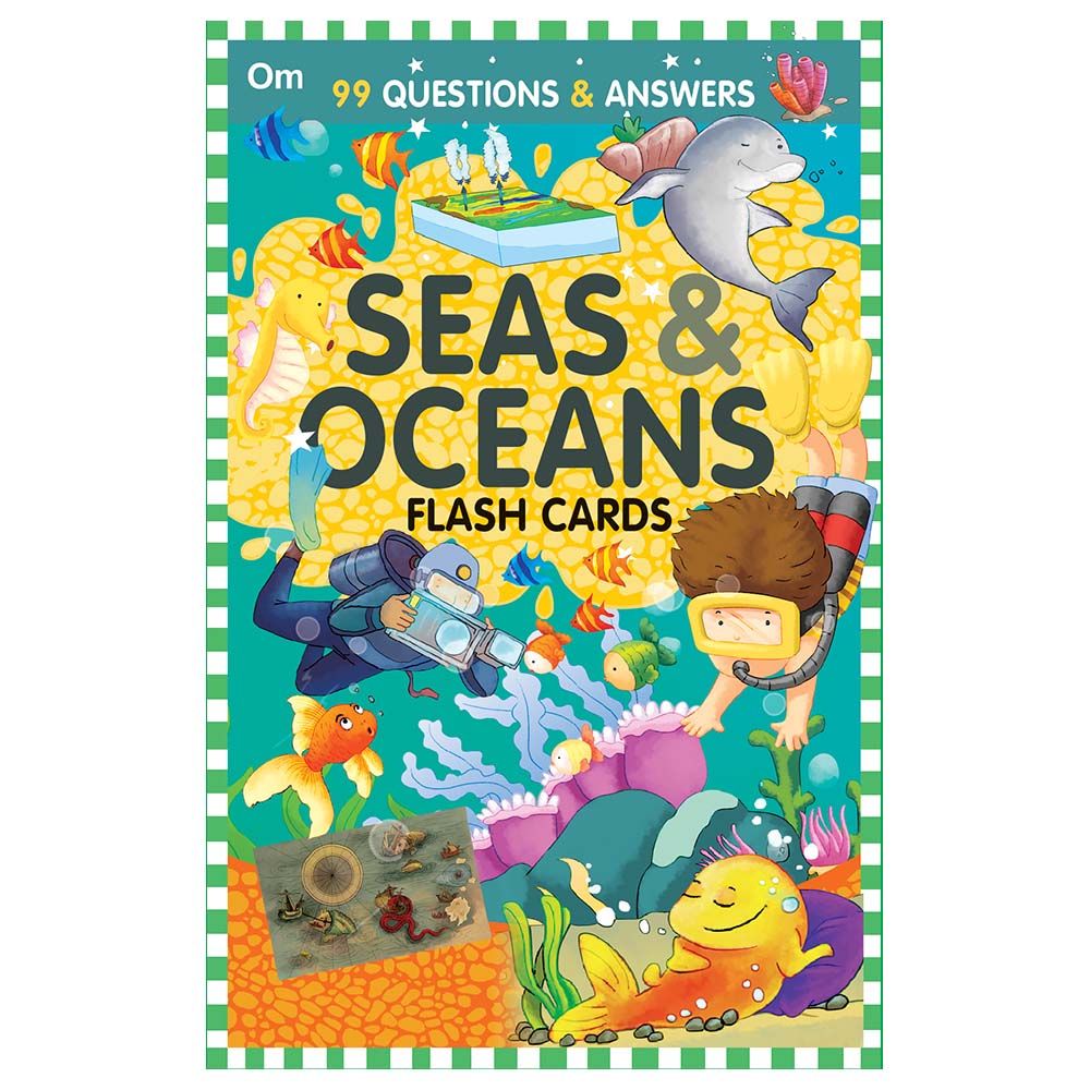 99 Question & Answers Seas And Ocean Flash Cards