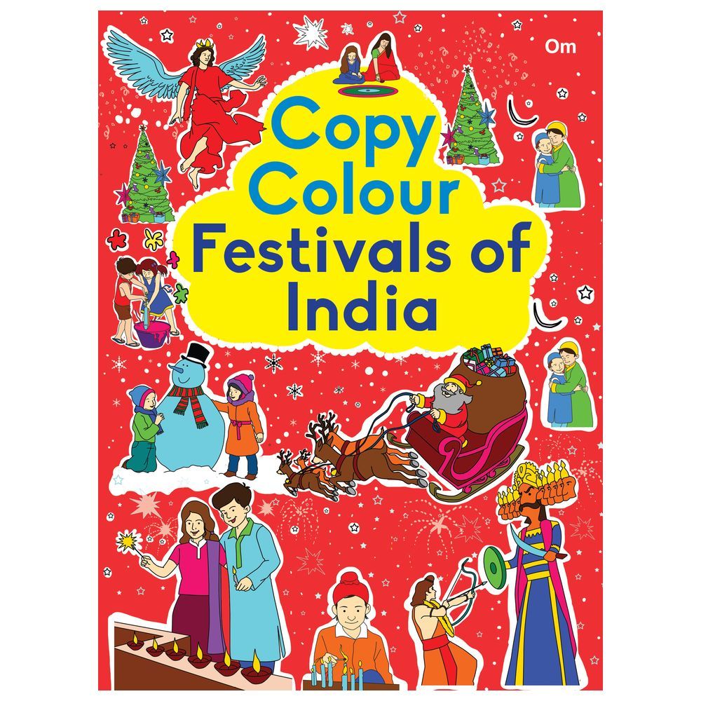 Festival Of India Copy Colouring Book