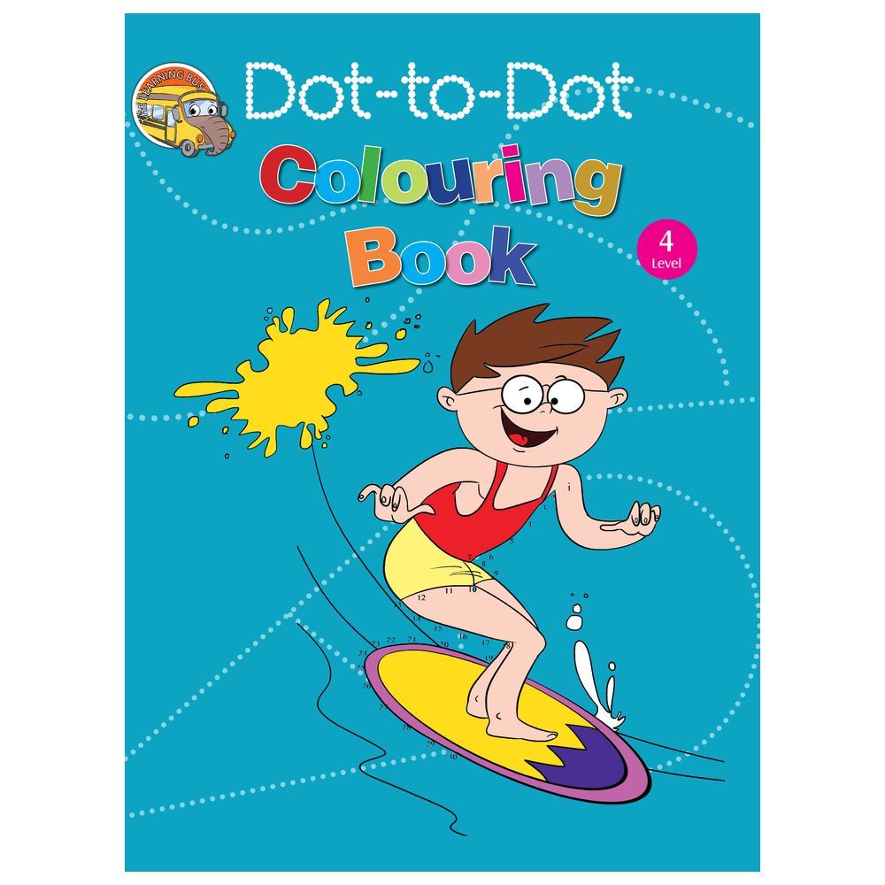 Om : Dot To Dot Colouring Book Level 4