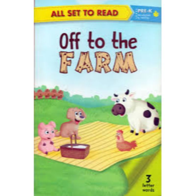 Off To The Farm - All Set to Read - Pre-K