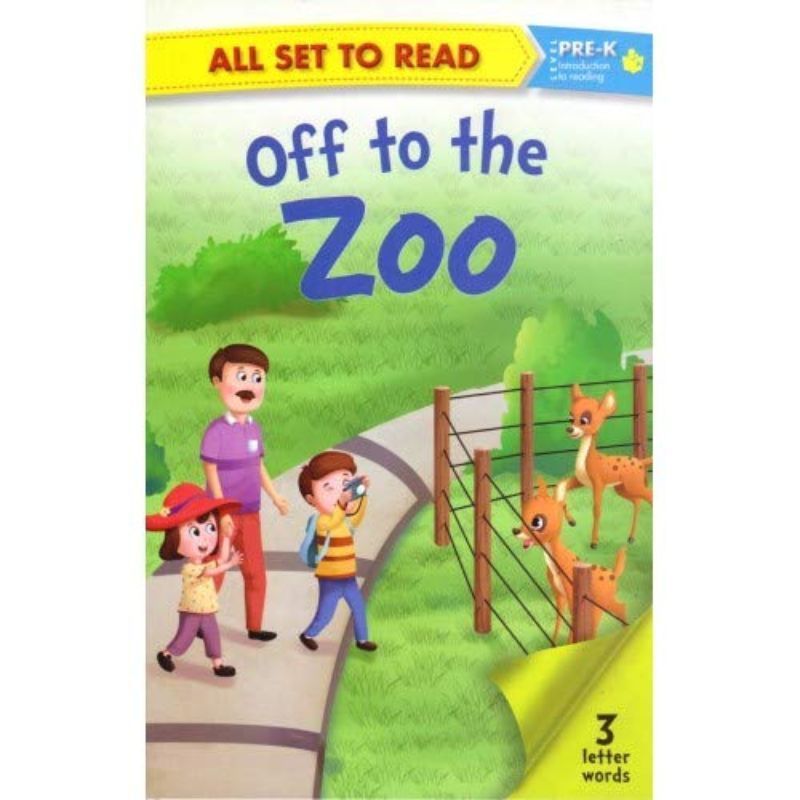 Off To The Zoo - All Set to Read - Pre-K