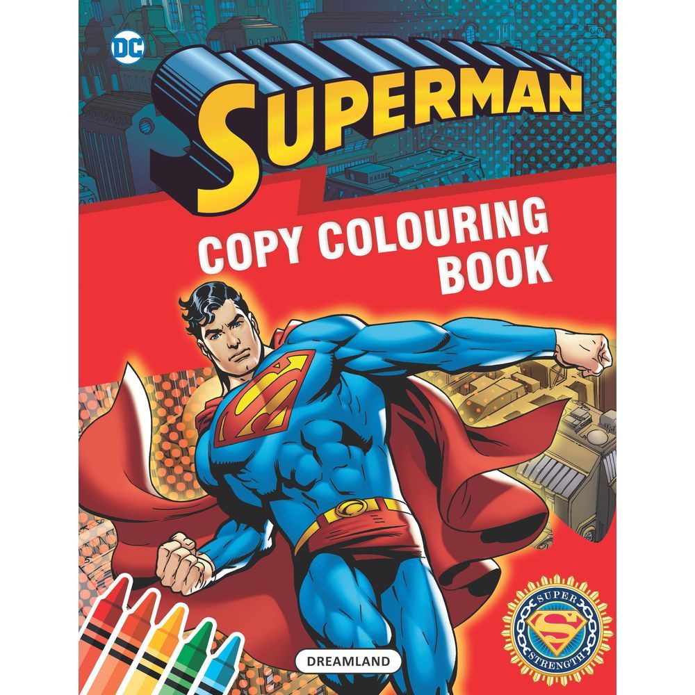 Superman Copy Colouring Book 2