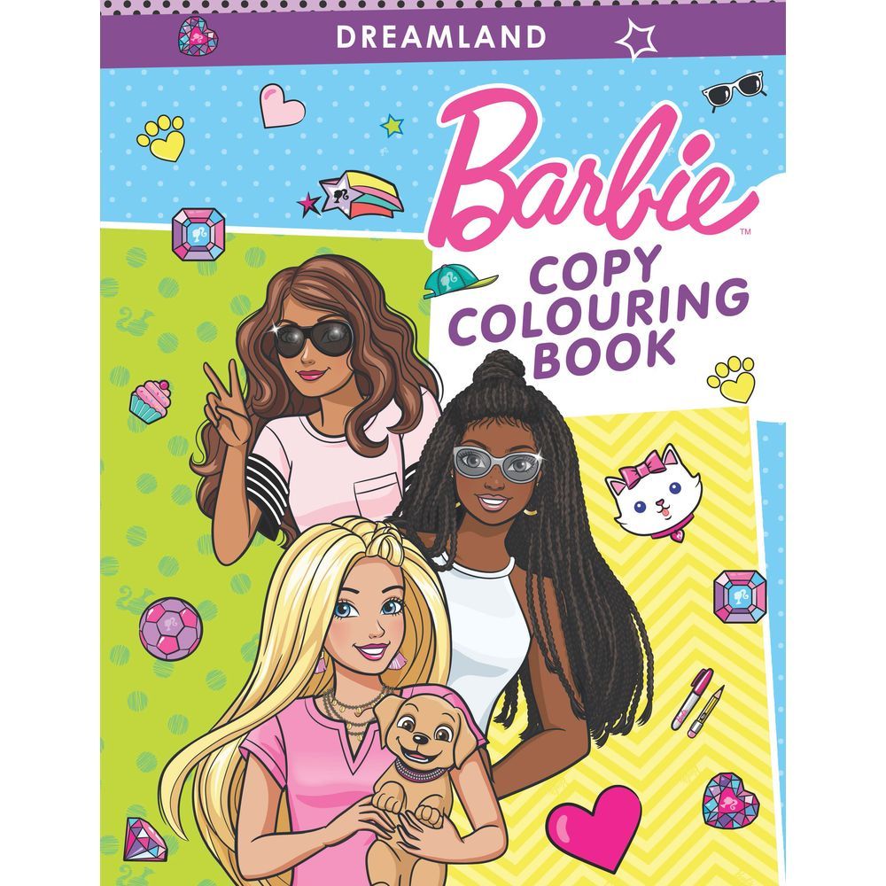 Barbie Copy Colouring Book 1