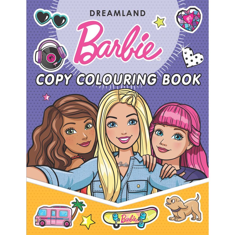 Barbie Copy Colouring Book 3