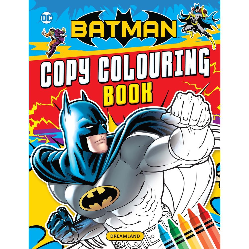 Batman Copy Colouring Book 1