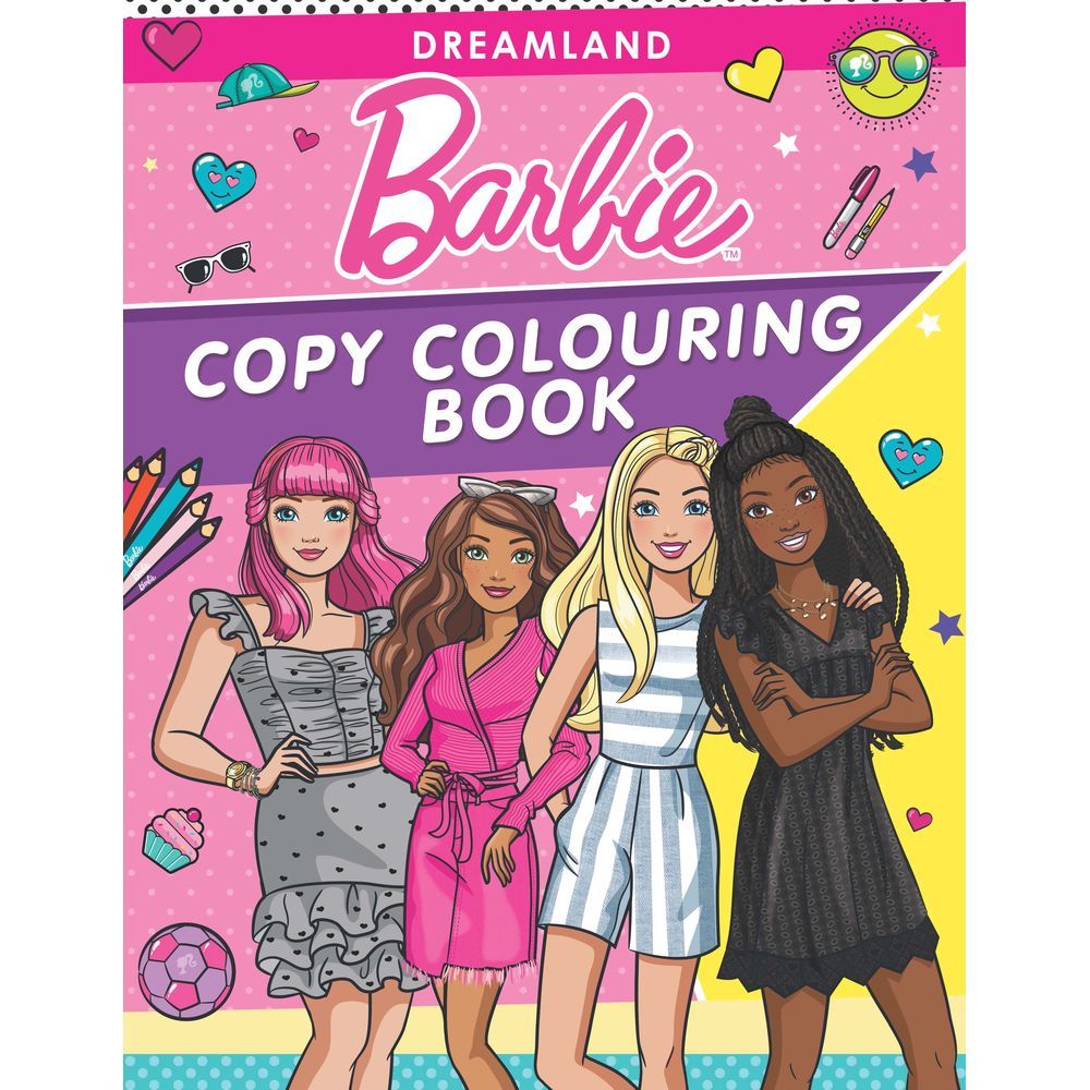 Barbie Copy Colouring Book