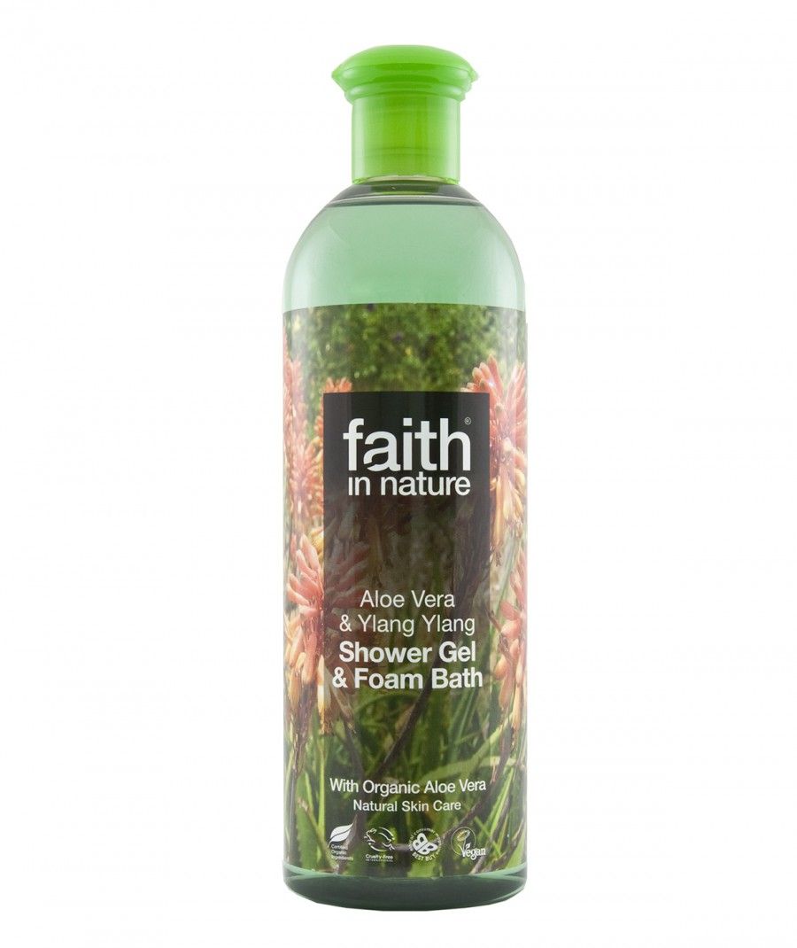 Faith in Nature - Aloe Vera & Ylang Ylang Shower Gel & Foam Bath