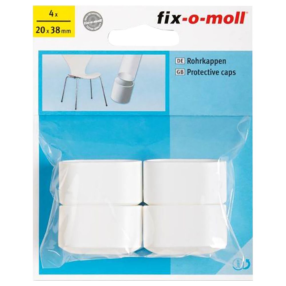 Fix-o-Moll Protective Caps White 38mm