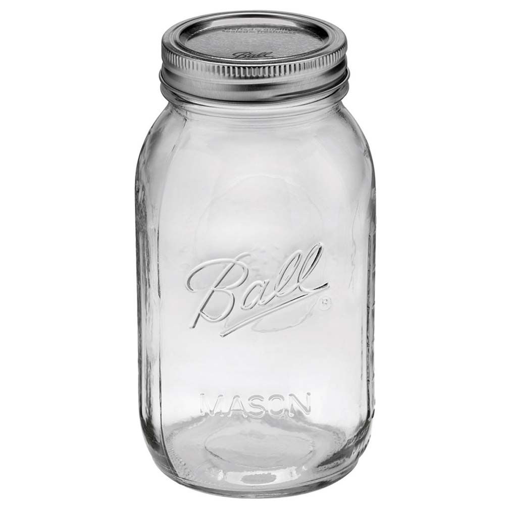 Jarden Home - Ball Mason Jar 1L - Clear