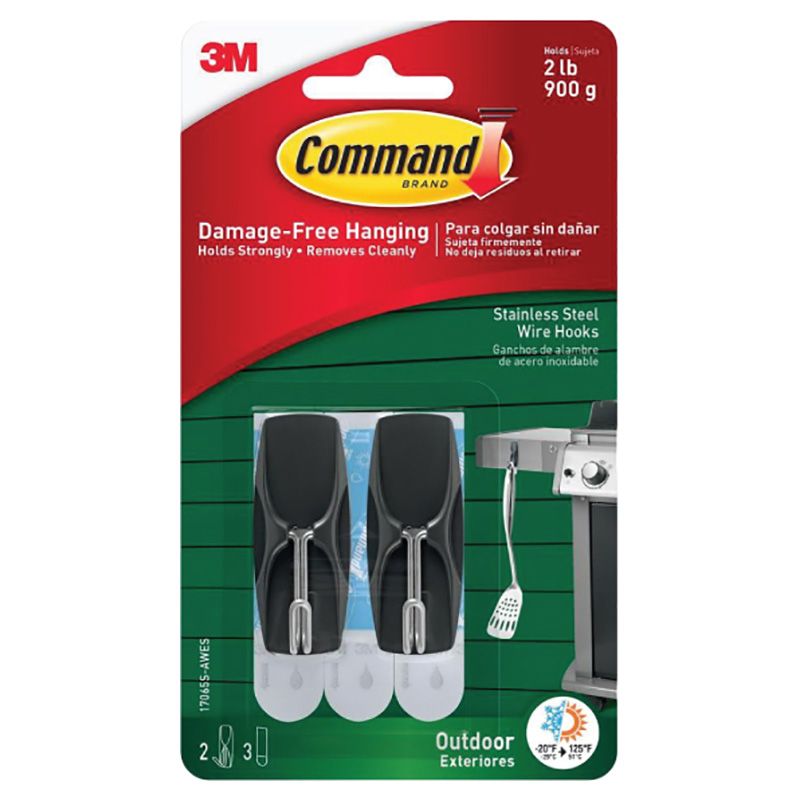 Command - 2 Count Wire Hooks