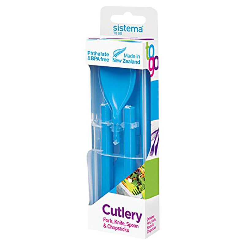 Sistema - Cutlery To Go - Blue